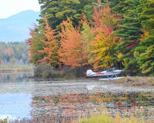 Just another form of transportation in the Lake Region of NH