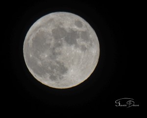 Moon over Southern Illinois